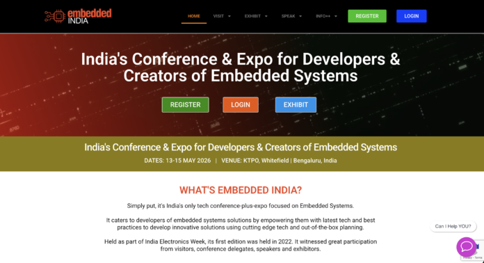Embedded India 2026 (Expo & Conference) Embedded India 2026 (Expo & Conference)