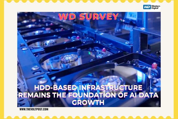 WD Survey HDDs Remain Foundation for AI Data Storage The Volt Post