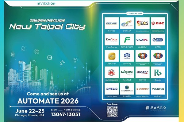 New Taipei City Smart Manufacturing at AUTOMATE 2026 The Robo Wire