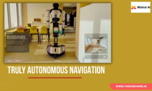Mistral AI Robostral Navigate single-camera robot navigation The Robo Wire