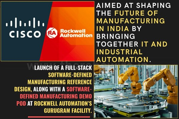 Rockwell, Cisco to Reimagine Indian Smart Manufacturing The Robo Wire