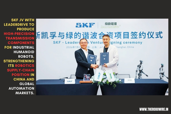 SKF, Leaderdrive Launch China JV For Humanoid Robot The Robo Wire
