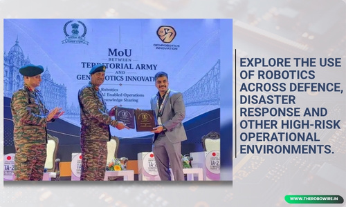 Genrobotics, Territorial Army MoU on disaster response robot The Robo Wire